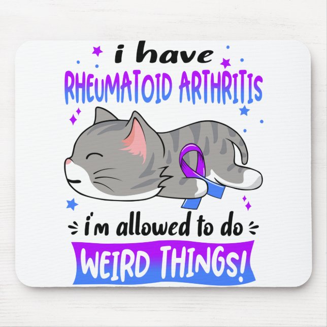 Unterstützung von Rheumatoider Arthritis Sensibili Mousepad (Vorne)