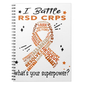 Unterstützung von RSD CRPS-Warrior-Geschenken Notizblock