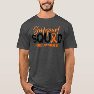 Unterstützung von Squad ADHD Awareness Autismus Aw T-Shirt