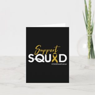 Unterstützung von Squad - Bewusstsein für Krebs im Karte
