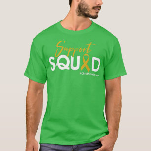 Unterstützung von Squad - Bewusstsein für Krebs im T-Shirt