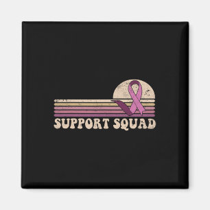 Unterstützung von Squad Breast Cancer Awareness Ri Magnet