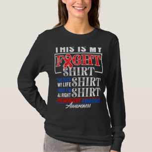 Unterstützung von Squad Figh I Lungenkrankheit Lun T-Shirt