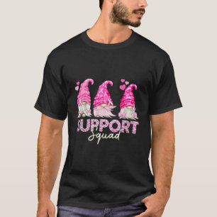 Unterstützung von Squad Gnome K Ribbon Kampf Brust T-Shirt