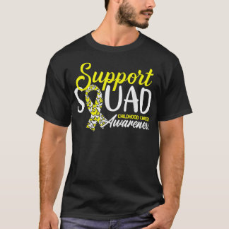 Unterstützung von Squad Gold Ribbon Kinderkrebs-Aw T-Shirt