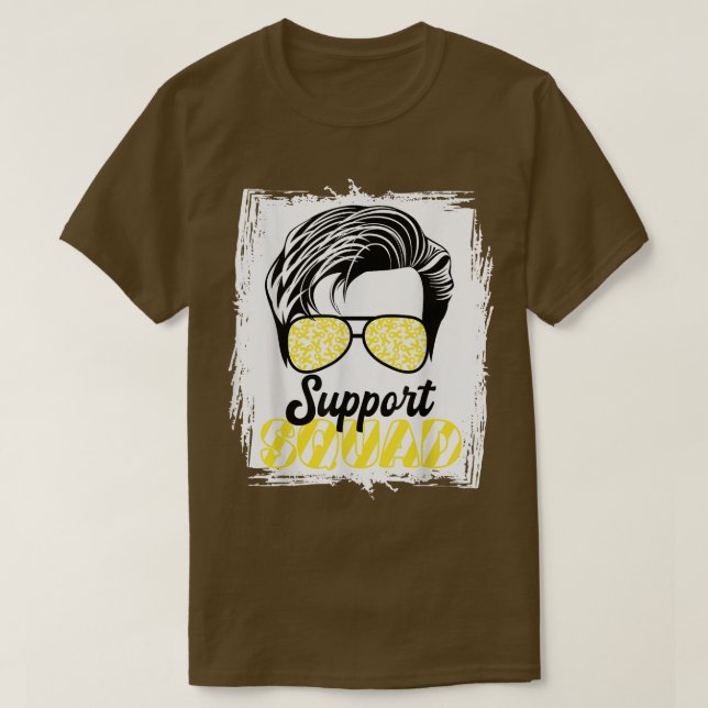 Unterstützung von Squad I Childhood Retina Cancer  T-Shirt (Design vorne)