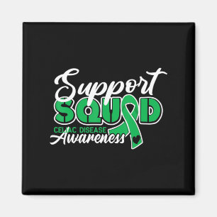Unterstützung von Squad I Glutenfreiem Zöliakie Magnet