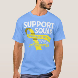 Unterstützung von Squad I Gold Awareness Ribbon I  T-Shirt