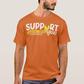Unterstützung von Squad I Gold Awareness Ribbon I  T-Shirt