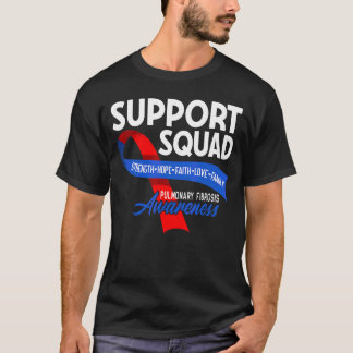 Unterstützung von Squad I Lungenerkrankungen Lunge T-Shirt