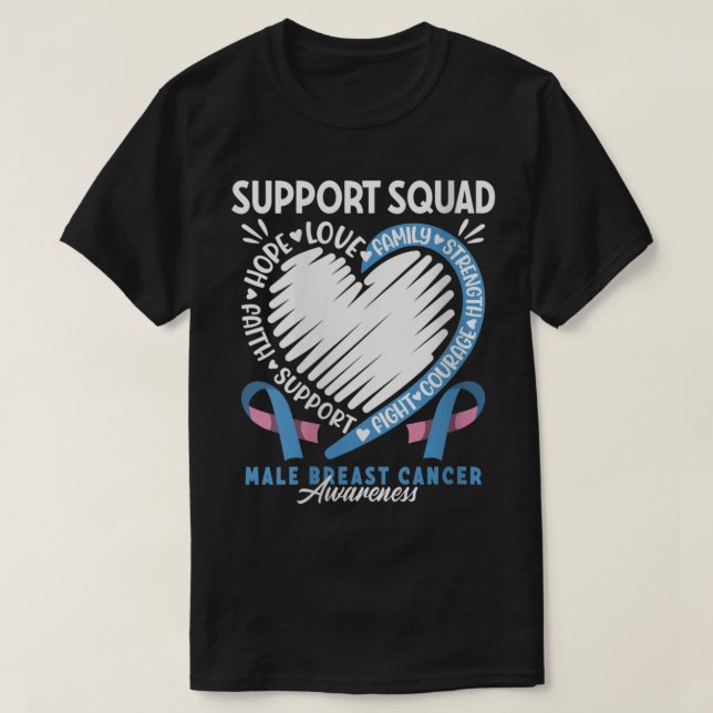 Unterstützung von Squad I MBC Karzinom I Männliche T-Shirt (Design vorne)