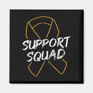Unterstützung von Squad Leukämie Krebs Leukämie Be Magnet