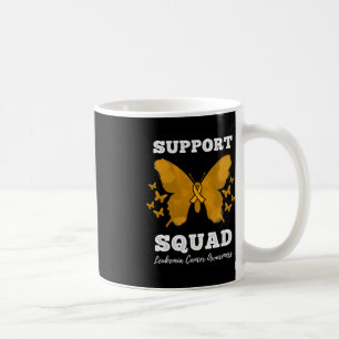 Unterstützung von Squad Leukämie Krebsbewusstsein Kaffeetasse