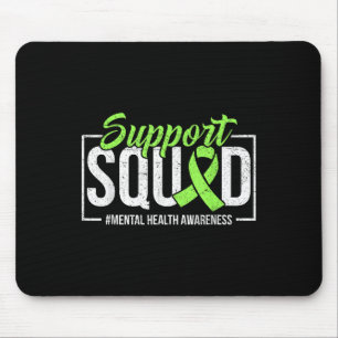 Unterstützung von Squad Mental Health Awareness Li Mousepad