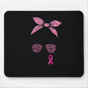 Unterstützung von Squad Messy Bun Leopard Pink Bru Mousepad