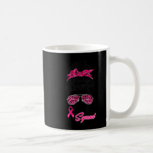 Unterstützung von Squad Messy Bun Pink Krieger Bru Kaffeetasse