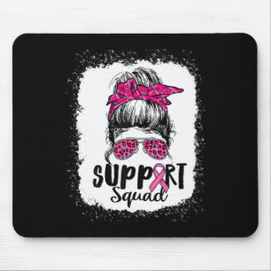 Unterstützung von Squad Messy Bun Pink Krieger Bru Mousepad