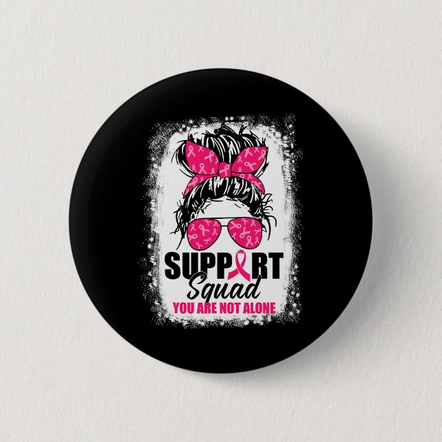 Unterstützung von Squad Messy Bun Warrior Breast C Button (Vorderseite)