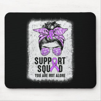 Unterstützung von Squad Messy Bun Warrior Lila Epi Mousepad