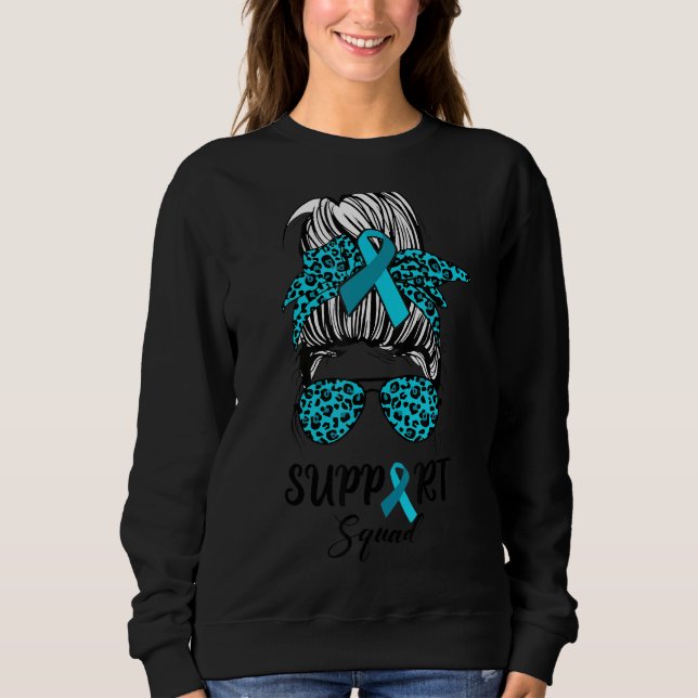Unterstützung von Squad Messy Bun Warrior World Sc Sweatshirt (Vorderseite)