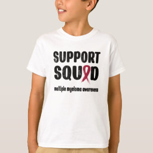 Unterstützung von Squad Multiple Myeloma Awarenes T-Shirt