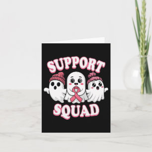 Unterstützung von Squad Pink Ribbon Ghost Breast C Karte