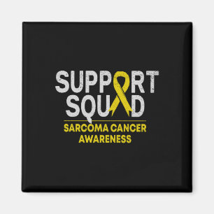 Unterstützung von Squad Sarcoma Cancer Awareness Y Magnet