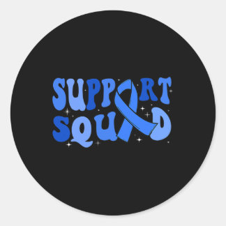 Unterstützung von Squad Typ 1 Diabetes Awareness T Runder Aufkleber