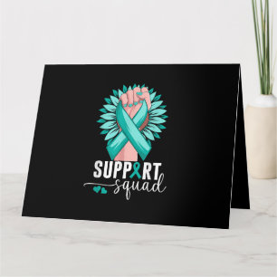 Unterstützung von Squad Zervical Cancer Awareness  Karte