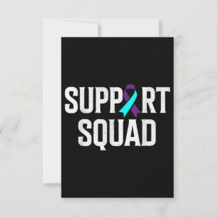 Unterstützung von Squad zur Unterstützung der Suiz Mitteilungskarte