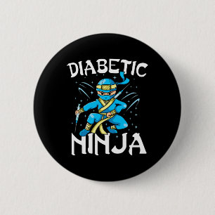 Unterstützung von T1D Diabetikern Ninja Typ 1 Diab Button