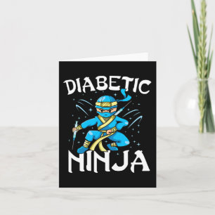 Unterstützung von T1D Diabetikern Ninja Typ 1 Diab Karte