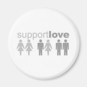 UnterstützungLiebe Magnet