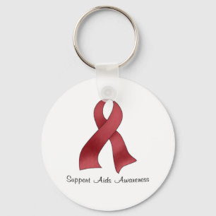 Unterstützungs-AIDS Bewusstsein Schlüsselanhänger