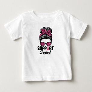 Unterstützungsgruppe Unordentlicher Knoten Rosa Kr Baby T-shirt