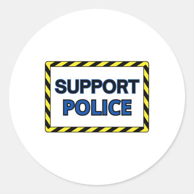 Unterstützungssticker2 Runder Aufkleber (Vorderseite)