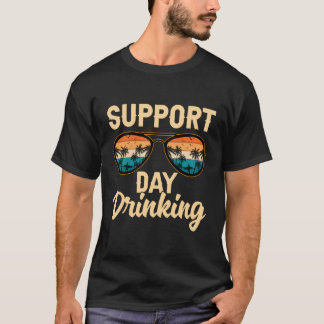 Unterstützungstag Drinken Funny Summer Family Urla T-Shirt