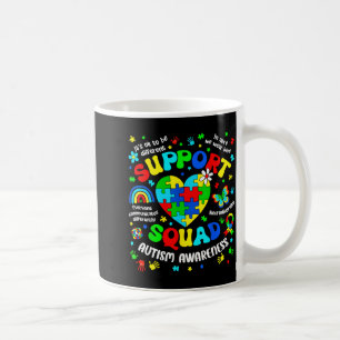 Unterstützungsteam Autismus-Bewusstsein Puzzle aut Kaffeetasse