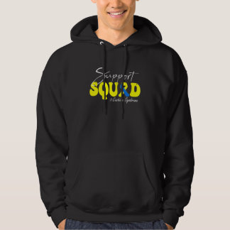 Unterstützungsteam Cushing-Syndrom-Bewusstsein Gel Hoodie