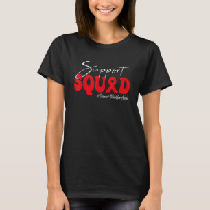 Unterstützungsteam Diamond Blackfan Anämie-Bewusst T-Shirt