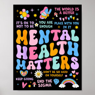 Unterstützungsteam für psychische Gesundheit, groo Poster
