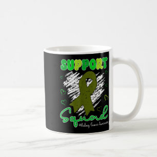Unterstützungsteam grüne Schleife PKD-Nierenerkran Kaffeetasse