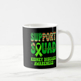 Unterstützungsteam Grünes Band Nierenerkrankung Kaffeetasse