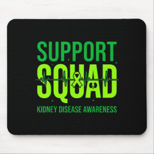 Unterstützungsteam Grünes Band Nierenerkrankung Mousepad
