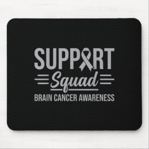 Unterstützungsteam Hirntumor-Bewusstsein Hirnkrebs Mousepad