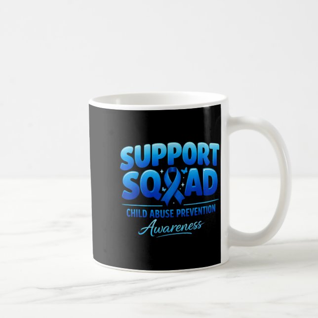 Unterstützungsteam Kinderpräventionsbewusstsein Bl Kaffeetasse (Rechts)