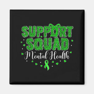 Unterstützungsteam Leopard Frauen grüne psychische Magnet