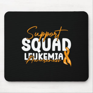 Unterstützungsteam Leukämie-Bewusstsein Oranges Ba Mousepad