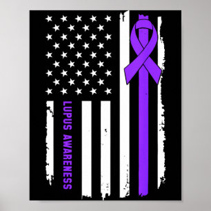 Unterstützungsteam Lupus-Bewusstseins-Krieger Kämp Poster