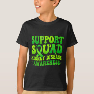 Unterstützungsteam Nierenerkrankung Bewusstsein gr T-Shirt